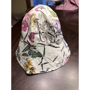 H&M Floral Bucket Hat Small Brim